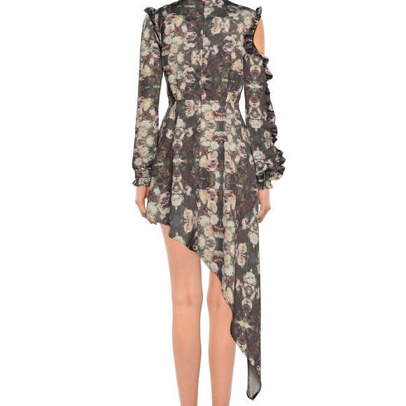 Asymmetric dress, size 4 - Picture 2 of 4